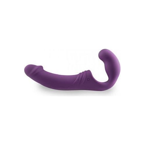 Strapless Strap-On Vibrator - Paars